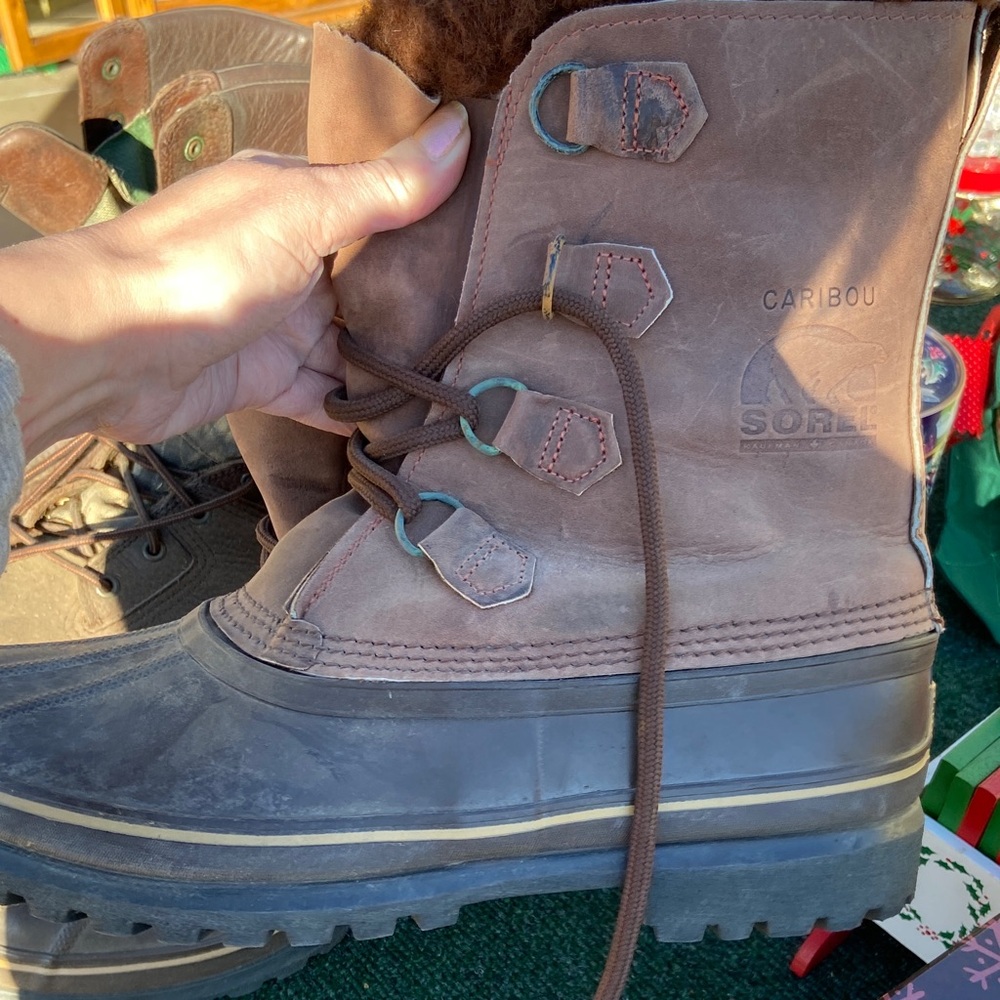 Sorel Caribou Dark Brown Winter Boots